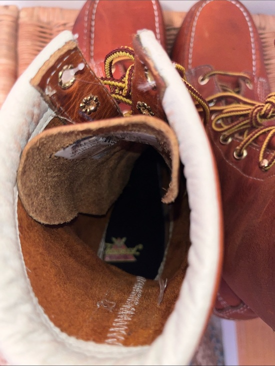 Thorogood American Heritage 8” Tobacco Steel Safety Toe Work Boots 12EE NWT READ main image 2